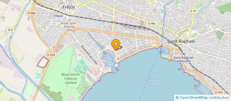 localisation de l'entreprise ZE SPA CONSULTING à FREJUS