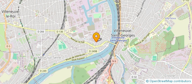 localisation de l'entreprise ZE SUD  VILLENEUVE-LE-ROI