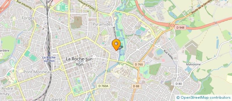 localisation de l'entreprise ZE TROUP' à LA ROCHE-SUR-YON