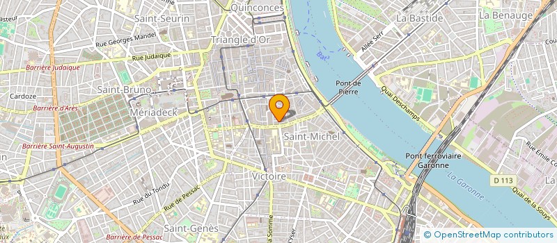 localisation de l'entreprise ZE ZEM à BORDEAUX