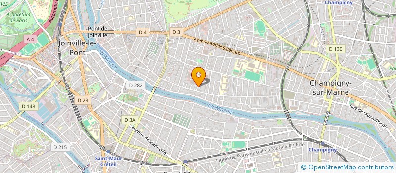 localisation de l'entreprise ZEA à CHAMPIGNY-SUR-MARNE