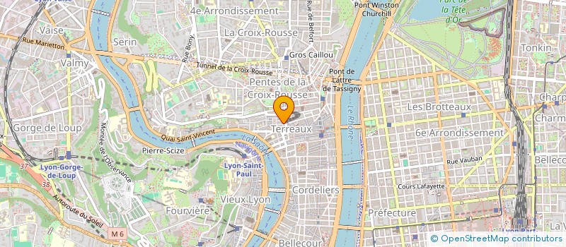 localisation de l'entreprise ZEA SARL  LYON 1ER