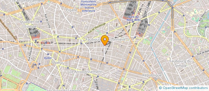 localisation de l'entreprise ZEAUX PRODUCTIONS à PARIS