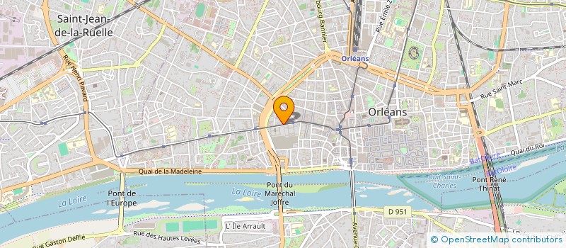 localisation de l'entreprise ZEBOITE à ORLEANS