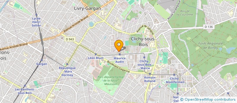 localisation de l'entreprise ZEBOU MIT - FHAR à CLICHY-SOUS-BOIS