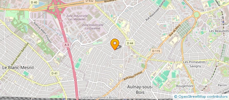 localisation de l'entreprise ZEBOUDJ NASSIMA à AULNAY-SOUS-BOIS