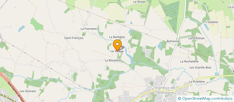 localisation de l'entreprise ZEBRA  VIGNEUX-DE-BRETAGNE