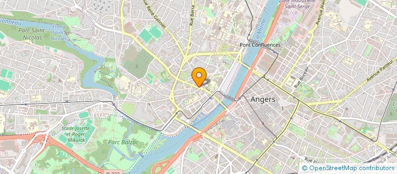 localisation de l'entreprise ZEBRA à ANGERS