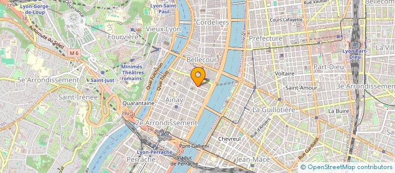 localisation de l'entreprise ZEBRA CAPITAL  LYON