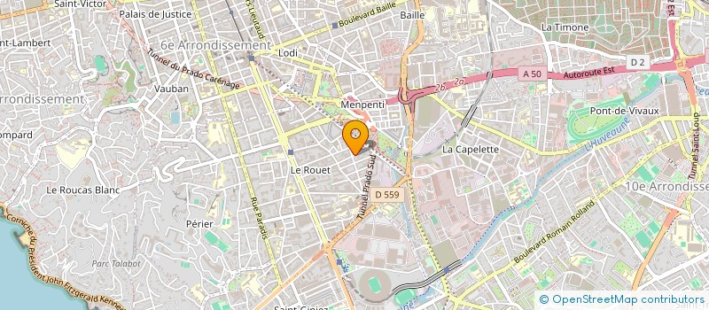 localisation de l'entreprise ZEBRA EVENTIS à MARSEILLE