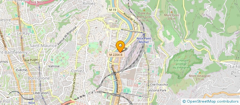 localisation de l'entreprise ZEBRA FORCE SECURITE PRIVEE à NICE