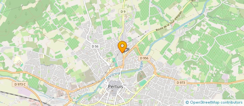 localisation de l'entreprise ZEBRA GROOVE  PERTUIS