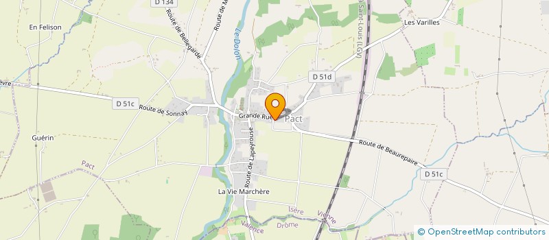 localisation de l'entreprise ZEBRA IMMO  PACT