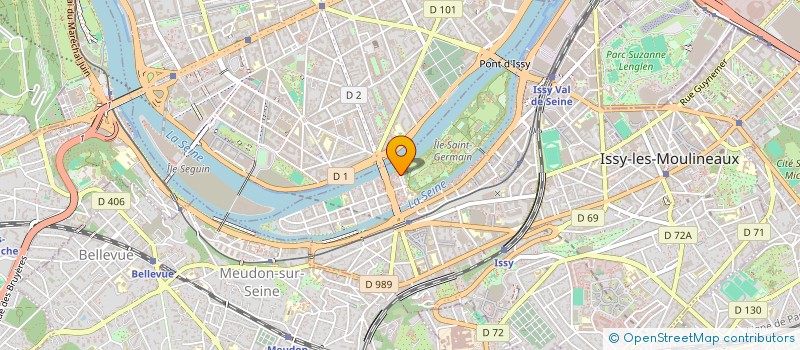localisation de l'entreprise ZEBRA INVEST à ISSY-LES-MOULINEAUX