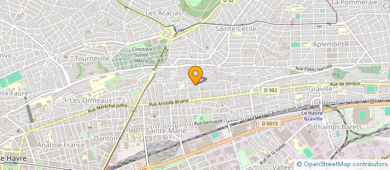 localisation de l'entreprise ZEBRA LH à LE HAVRE