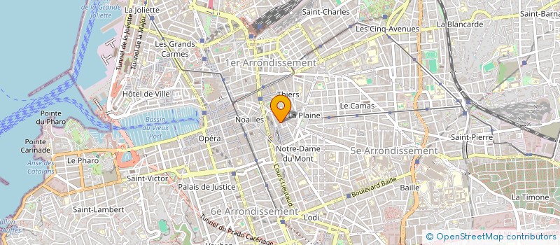 localisation de l'entreprise ZEBRA PRODUCTION à MARSEILLE