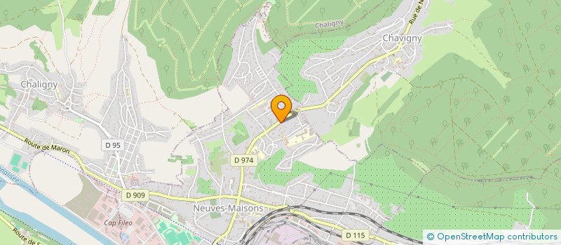 localisation de l'entreprise ZEBRA SECURITE ROUTIERE à NEUVES-MAISONS