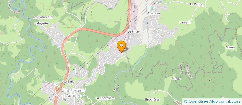 localisation de l'entreprise ZEBRADIFF  SAINT-FERREOL-D'AUROURE