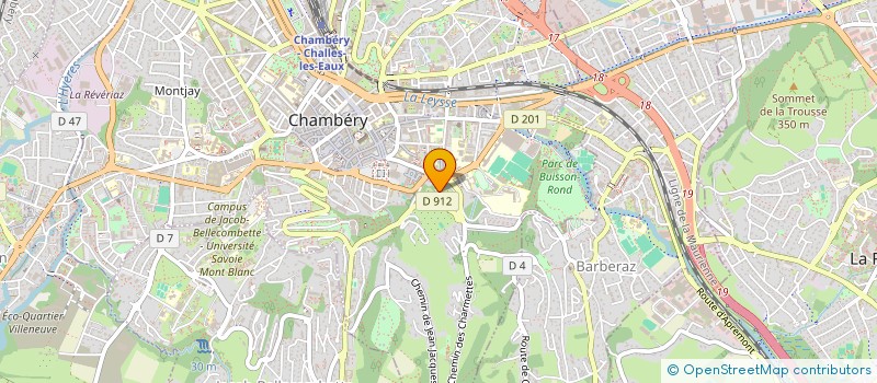 localisation de l'entreprise ZEBRAMIX  CHAMBERY