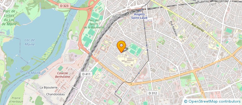 localisation de l'entreprise ZEBRAPOIS  ANGERS