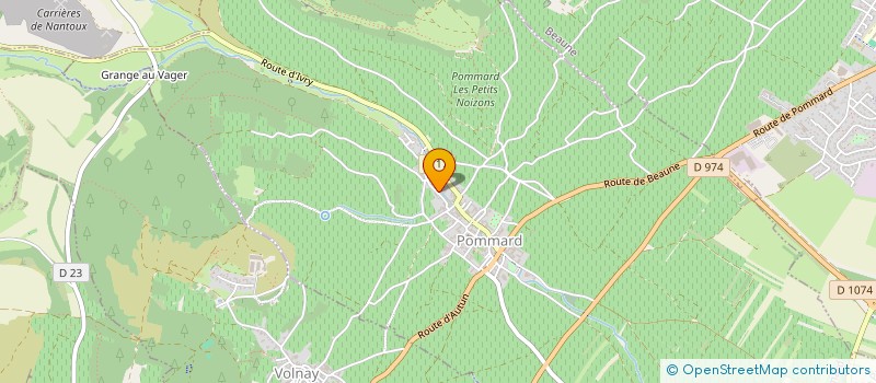 localisation de l'entreprise ZEBRE  POMMARD