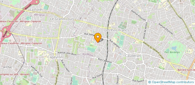 localisation de l'entreprise ZEBRES ET GAZELLES à BORDEAUX