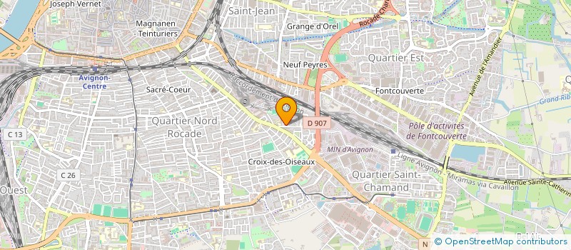 localisation de l'entreprise ZEBULON à AVIGNON