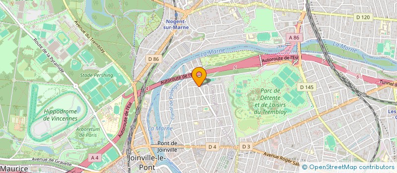 localisation de l'entreprise ZEBUMA à MONTREUIL
