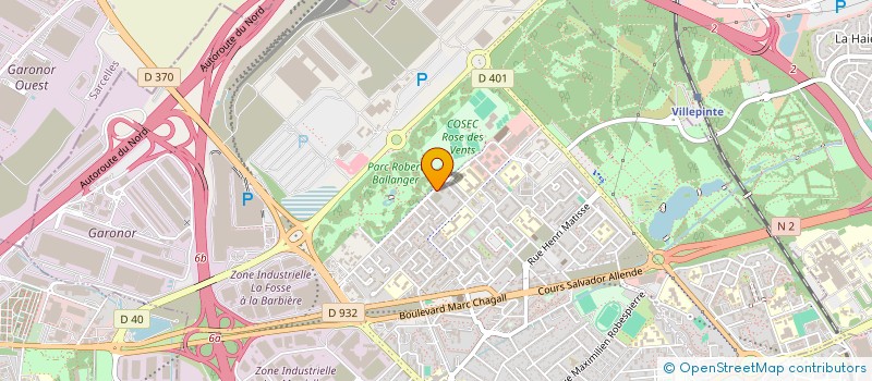 localisation de l'entreprise ZEBUTECH à AULNAY-SOUS-BOIS
