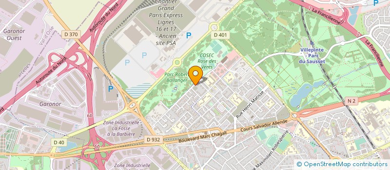 localisation de l'entreprise ZEBUTECH à AULNAY-SOUS-BOIS