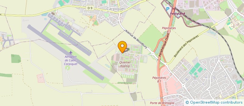 localisation de l'entreprise ZECA INVEST  BRETTEVILLE-SUR-ODON