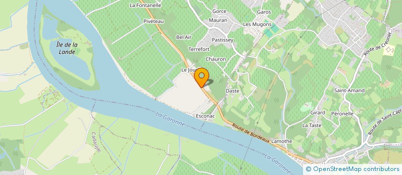 localisation de l'entreprise ZECAVE  QUINSAC