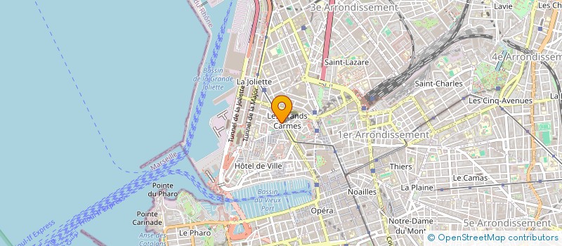 localisation de l'entreprise ZECEVIC à MARSEILLE