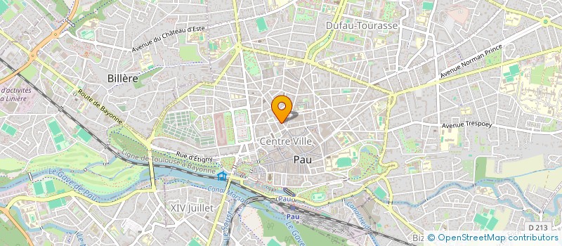 localisation de l'entreprise ZECO à PAU