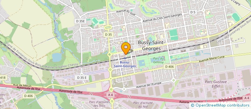localisation de l'entreprise ZECUNION  BUSSY-SAINT-GEORGES