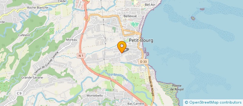 localisation de l'entreprise ZED à PETIT-BOURG