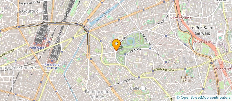 localisation de l'entreprise ZEDA  PARIS