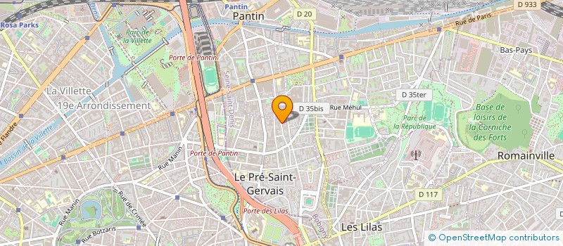localisation de l'entreprise ZEDAN SAM à LE PRE-SAINT-GERVAIS
