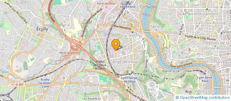 localisation de l'entreprise ZEDEM  LYON