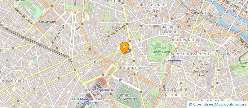 localisation de l'entreprise ZEDIS  PARIS