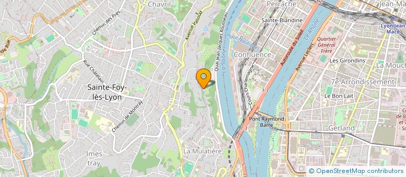 localisation de l'entreprise ZEDKEY LEROY INVESTMENTS  LA MULATIERE