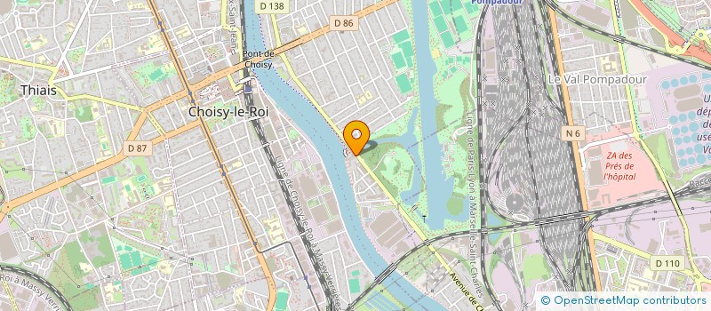 localisation de l'entreprise ZEDZDIZEE à CHOISY LE ROI