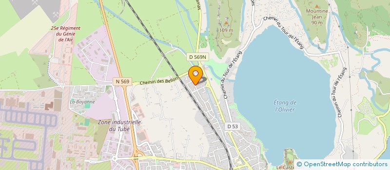 localisation de l'entreprise ZEEDI  ISTRES