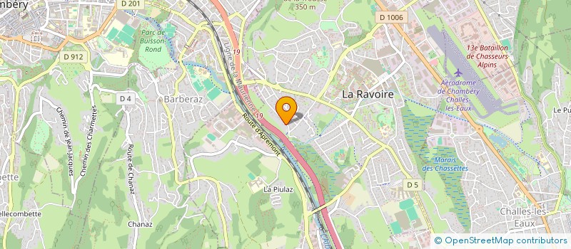 localisation de l'entreprise ZEEHAL  LA RAVOIRE