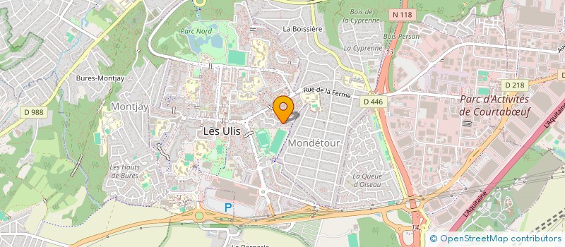 localisation de l'entreprise ZEEKART à LES ULIS