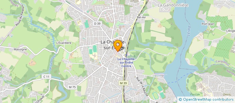 localisation de l'entreprise ZEELAMP  LA CHAPELLE-SUR-ERDRE