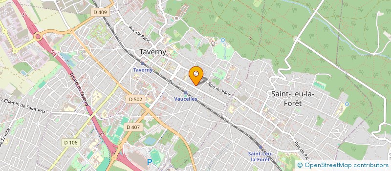 localisation de l'entreprise ZEERENT à TAVERNY