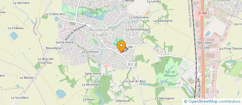 localisation de l'entreprise ZEESTO à LE POIRE-SUR-VIE