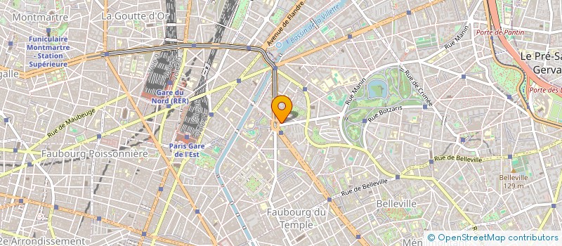 localisation de l'entreprise ZEF  PARIS