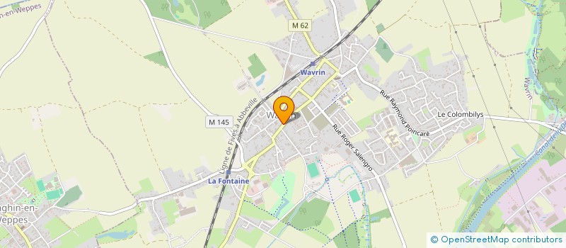 localisation de l'entreprise ZEF INVEST  WAVRIN